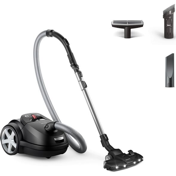 Odkurzacz Philips Philips Performer LED 8000 Series Bagged vacuum cleaner XD8122/10, 900W, TriActive