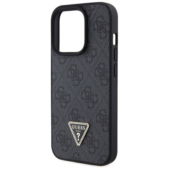 Guess Case for iPhone 15 Pro - Guess Crossbody 4G Metal Logo (GUHCP15LP4TDSCPK) - Black 3666339146825 έως 12 άτοκες Δόσεις