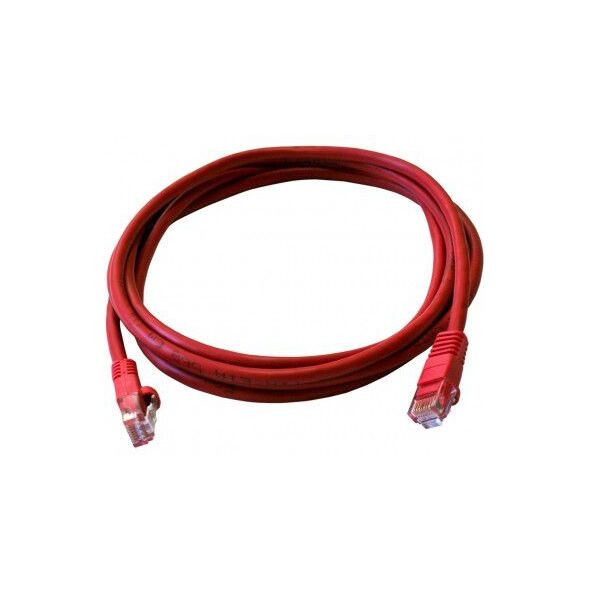 Art Patch cord 0,5m czerwony UTP 5e (KABSI PATCH ART AL-OEM-299R)