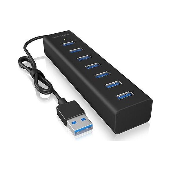 HUB USB Icy Box 7x USB-A 3.0 (IB-HUB1700-U3)