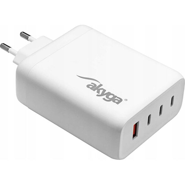 Ładowarka Akyga Ładowarka USB AK-CH-24 USB-A + 3x USB-C PD 5-28V / max. 5A 140W Quick Charge 3.0 GaN