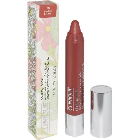 Clinique CLINIQUE CHUBBY STICK MOISTURISING LIP COLOUR BALM 26 BOLDIEST BRONZE 3g