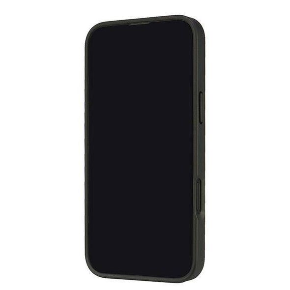 Original Case IPHONE 16 PLUS Audi Synthetic Leather (AU-TPUPCIP16M-GT/D2-BK) black 6955250228435