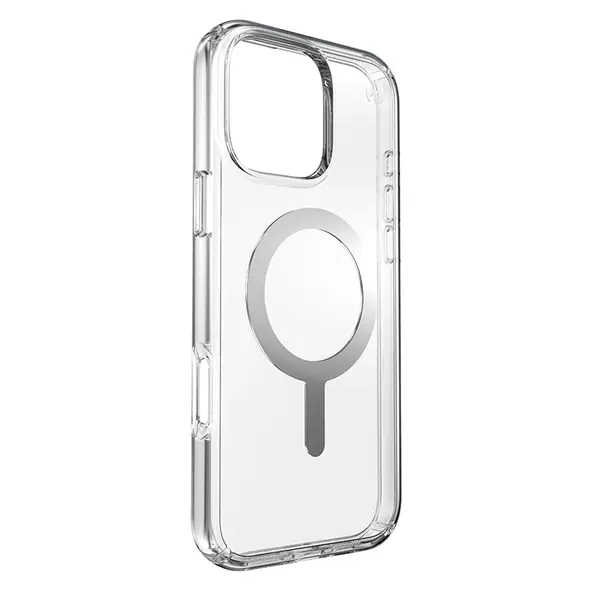 Case Speck Presidio Perfect-Clear MagSafe Apple iPhone 16 Pro Max (Clear / Chrome Finish / Serene Silver) SPK669 840168543618