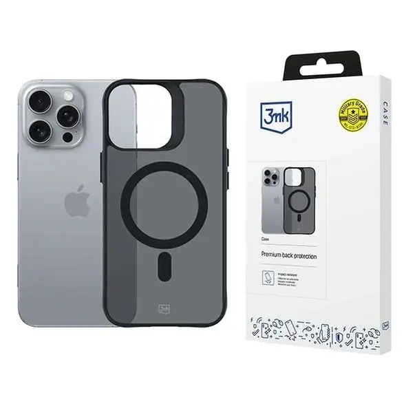 3MK Smoke MagCase Apple iPhone 16 Pro Max 3MK15683 5903108586689