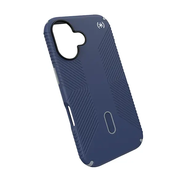 Case Speck Presidio2 Grip ClickLock & MagSafe Apple iPhone 16 (Coastal Blue / Dust Grey / White) SPK621 840168540365