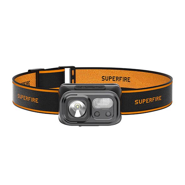 Superfire Headlamp Superfire HL23-S, 350lm, USB-C 065135  HL23-S έως και 12 άτοκες δόσεις 6975515770394