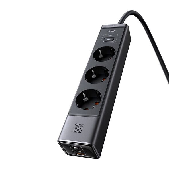 Mcdodo 6-in-1 30W GaN Power Strip (EU) 070160  CH-0620 έως και 12 άτοκες δόσεις 6921002606202