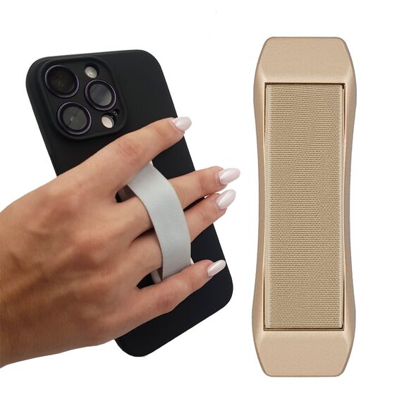 Magnetic Finger Holder Grip Sonique για Κινητά Χρυσό 5210312050999