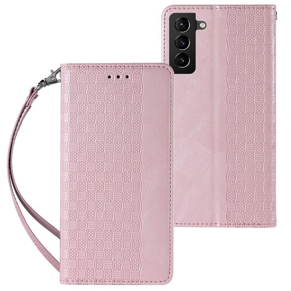 Magnet Strap Case Case For Samsung Galaxy A23 5G Flip Wallet Mini Lanyard Stand Pink 9145576263716