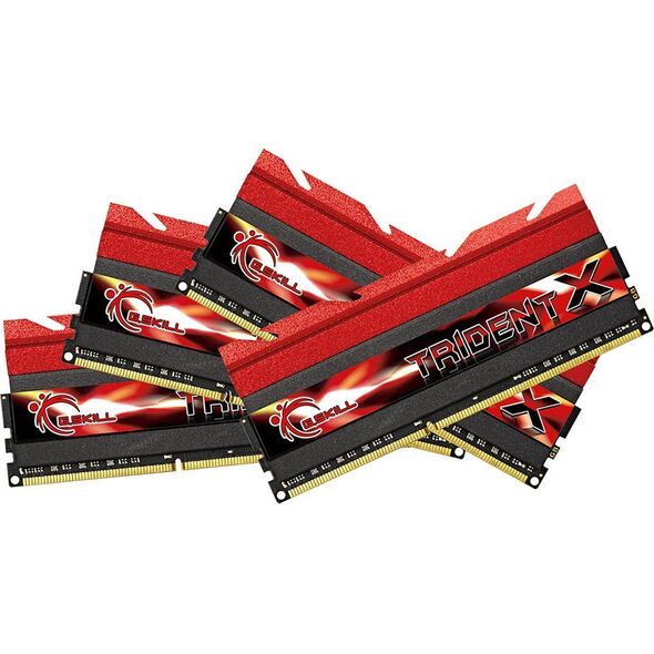 Pamięć G.Skill TridentX, DDR3, 32 GB, 2400MHz, CL10 (F3-2400C10Q-32GTX)