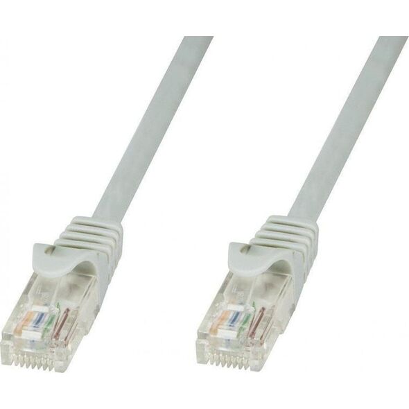 Techly Techly Patch cord Cat6 UTP 0,5m szary CCA