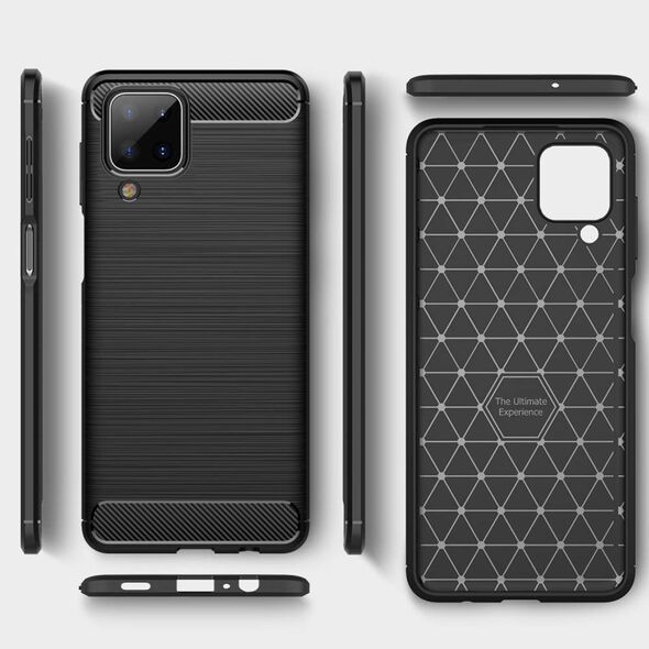 Case SAMSUNG GALAXY A12 Nexeri Carbon Armored black 5902429908958