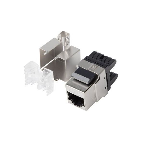 Lanberg Moduł keystone gniazdo RJ45 - LSA FTP kat.5e 180 stopni do puszki montażowej -KSF5-1000