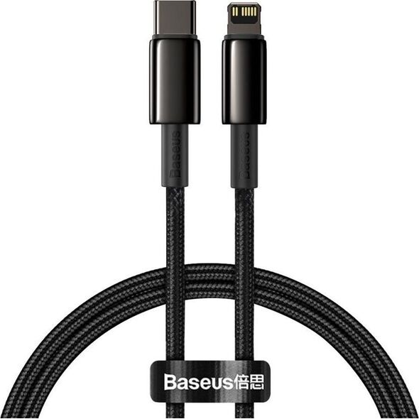 Kabel USB Baseus USB-C - Lightning 2 m Czarny (6953156232044)