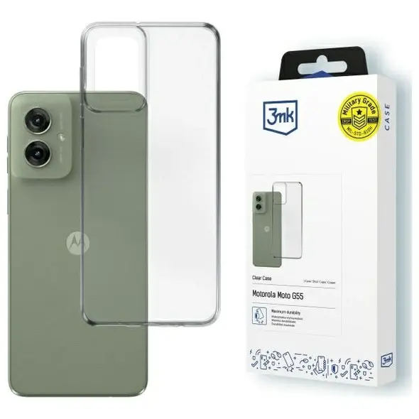 3MK Clear Case Motorola Moto G55 5G