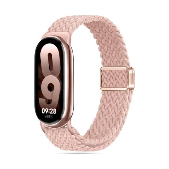 Tech-Protect TECH-PROTECT NYLONMAG XIAOMI SMART BAND 8 / 9 / NFC DUSTY ROSE