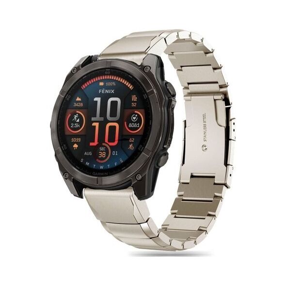 Tech-Protect TECH-PROTECT STEELBAND GARMIN FENIX 5 / 6 / 6 PRO / 7 / 8 (47 MM) / E TITANIUM