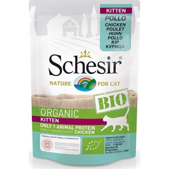 Agras Pet Foods SCHESIR BIO Kurczak 85g