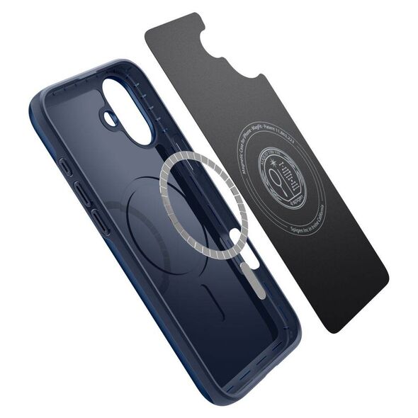 Case IPHONE 16 Spigen Thin Fit Mag MagSafe navy blue 8809971230827