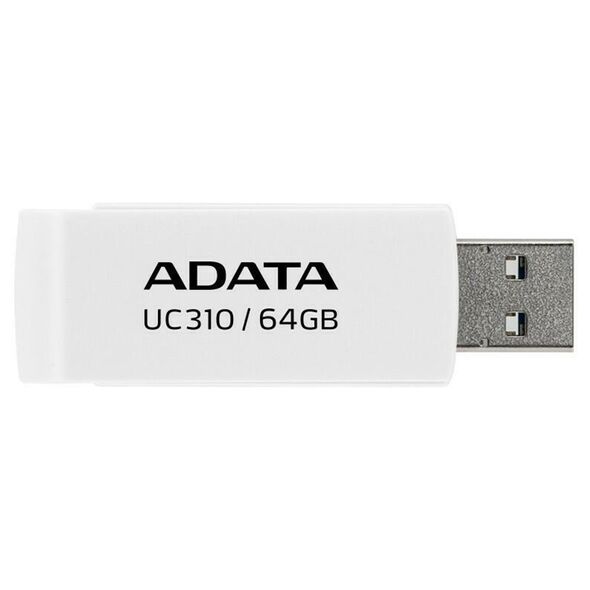 Adata Memory Stick 64GB, USB 3.2 - Adata (UC310-64G-RWH) - White 4711085941978 έως 12 άτοκες Δόσεις