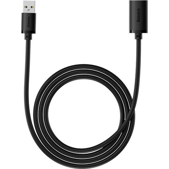 Kabel USB Baseus USB-A - USB-A 1.5 m Czarny (B00631103111-02)