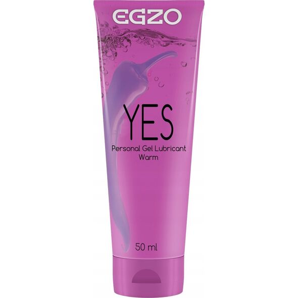 Alkotest EGZO_Yes Personal Gel Lubricant stymulująco-rozgrzewający lubrykant 50ml