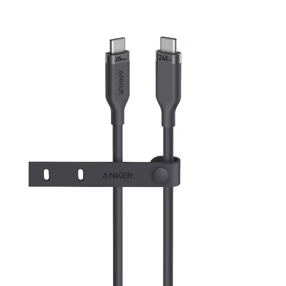 Anker Audio/Video Cable Type-C to Type-C, 20Gbps, 4K UHD Display, 240W, 0.9m - Anker USB 4 Gen 2 (A80N1H11) - Black 0194644177997 έως 12 άτοκες Δόσεις