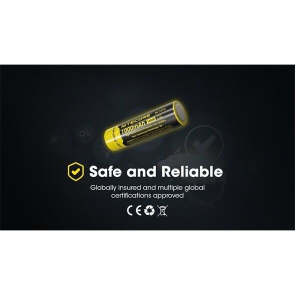 Nitecore Nitecore Akumulator NL1410 1000mAh