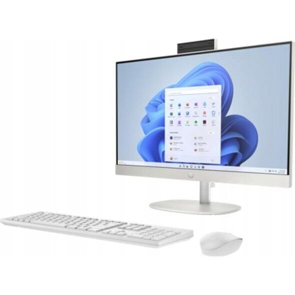 Komputer HP AiO HP   24-cr0332nw Ryzen 7-7730/23.8" FHD IPS/16GB/SSD 512GB/keyboard+mouse/Windows 11 white