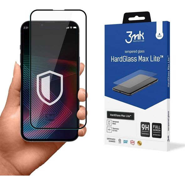 3MK Szkło hartowane iPhone 14 / 13 Pro / 13 9H z serii 3mk HardGlass Lite 12915865 5903108491266