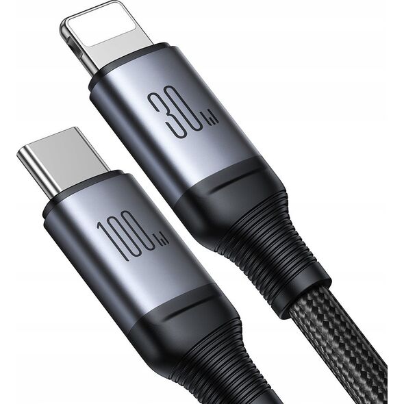 Kabel USB Joyroom USB-C - USB-C + Lightning 1.5 m Czarny (JYR886) 13299185 6941237100757