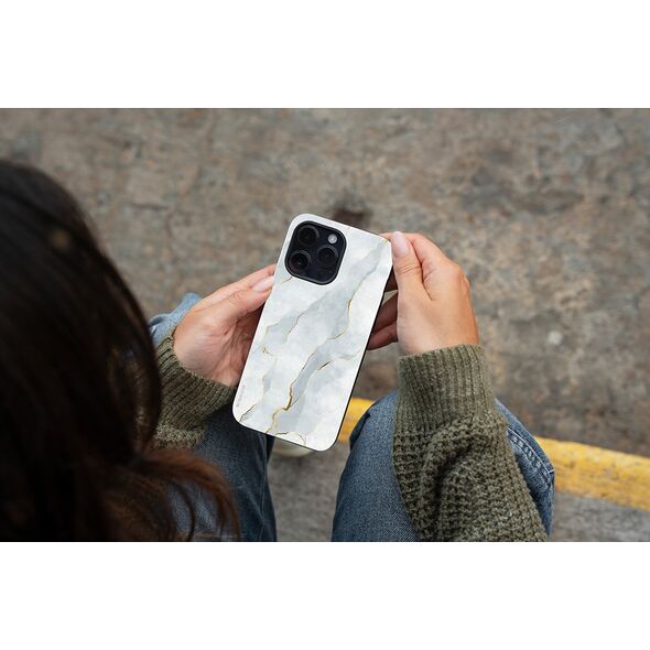 Θήκη Sonique Marble για Apple iPhone 7 Plus / iPhone 8 Plus Λευκό 01 5210312071055