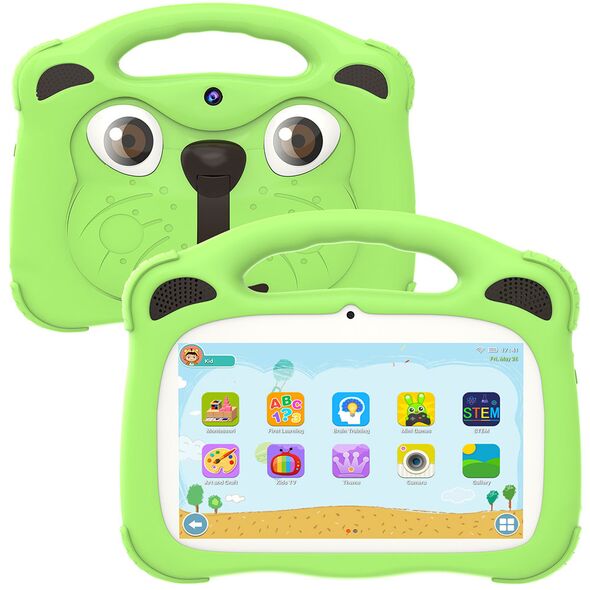 Kids tablet 7" No brand AT71K, Green - 13093 έως 12 άτοκες Δόσεις