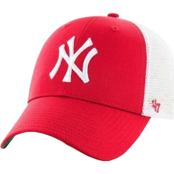 47 Brand 47 Brand MLB New York Yankees Branson Cap B-BRANS17CTP-RD Czerwone One size