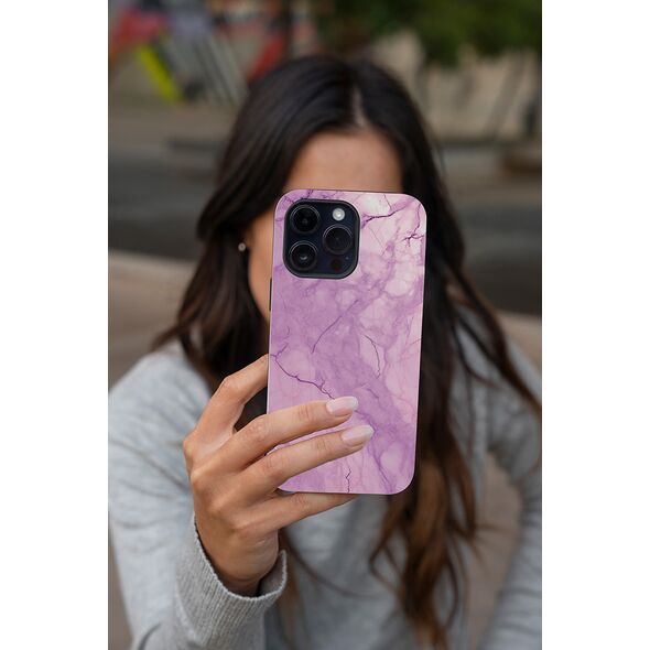 Θήκη Sonique Marble για Apple iPhone 7 Plus / iPhone 8 Plus Βιολετί 5210312071024