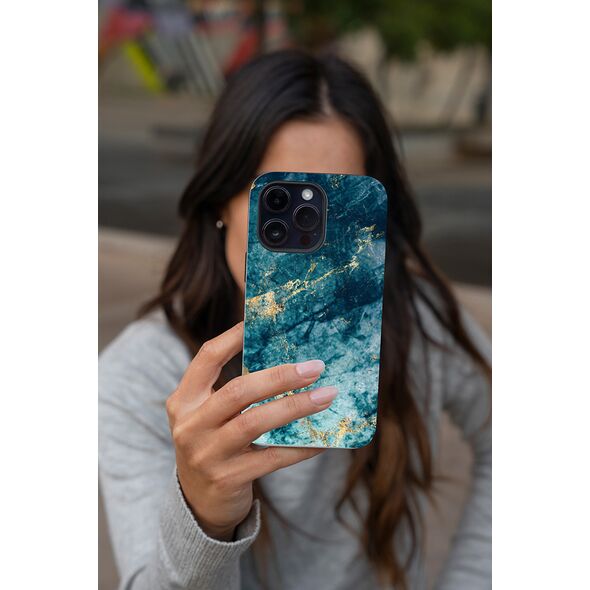 Θήκη Sonique Marble για Apple iPhone 7 Plus / iPhone 8 Plus Μπλε 5210312071109