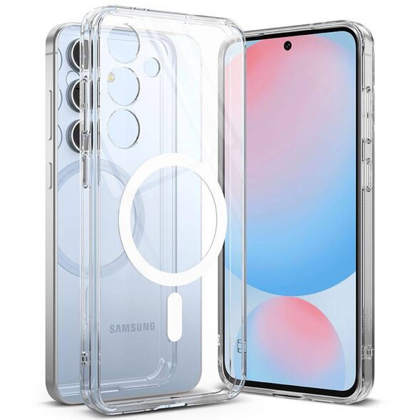 Case SAMSUNG GALAXY S24 FE Ringke Fusion Magnetic MagSafe Clear transparent 8800274964600