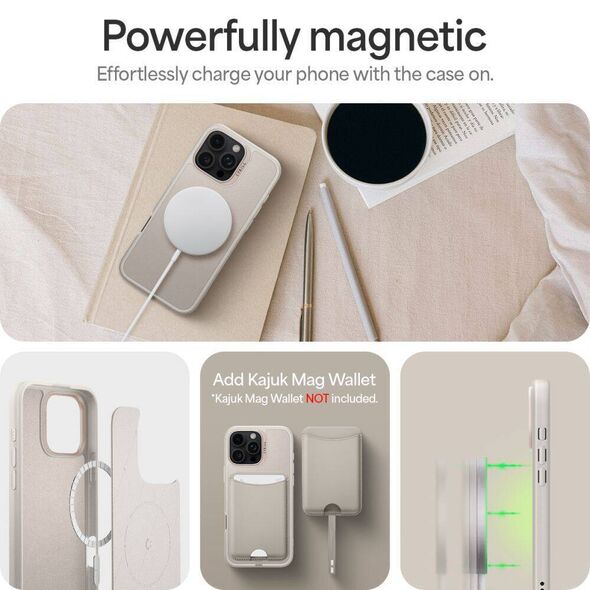 Case IPHONE 16 PRO Spigen Cyrill Kajuk Classic Charm Mag MagSafe Cream 8809971232913