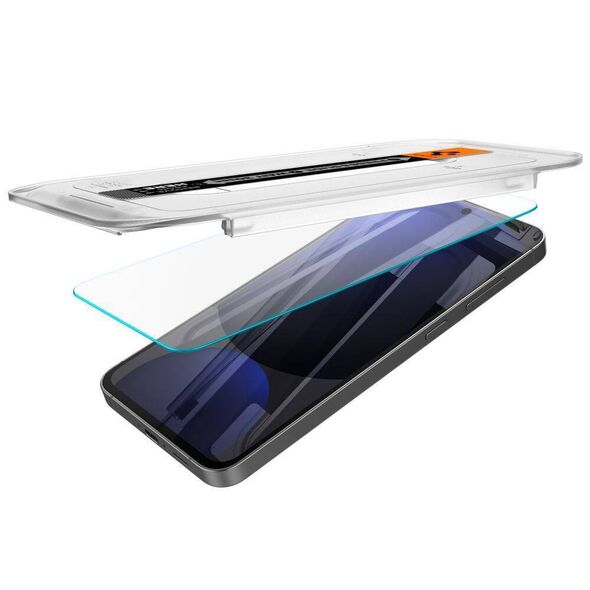 Tempered Glass SAMSUNG GALAXY S24 FE Spigen Glas.tr "EZ Fit" 2-Pack Clear 8809971235549