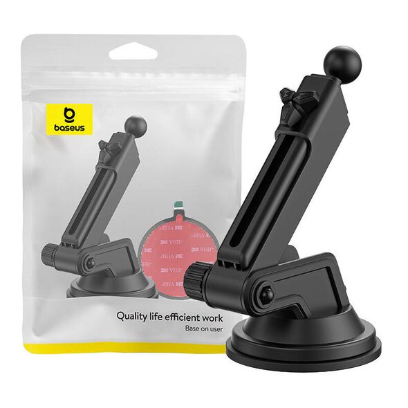 Baseus Milky Way Pro Series car holder base with suction cup black