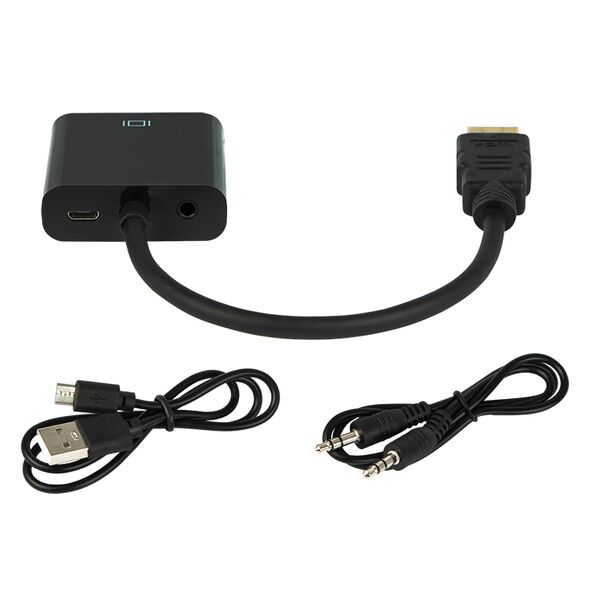 BLOW Μετατροπέας HDMI - VGA DM-120 έως 12 άτοκες Δόσεις