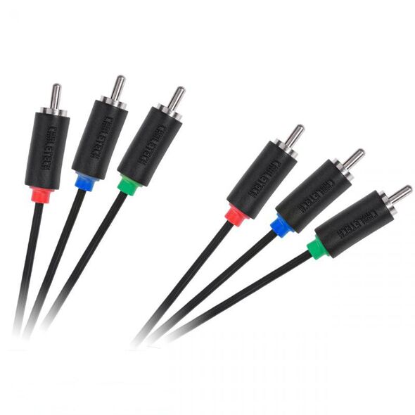 Cabletech Καλώδιο 3xRCA - 3xRCA 1.8m DM-3955-1.8 έως 12 άτοκες Δόσεις