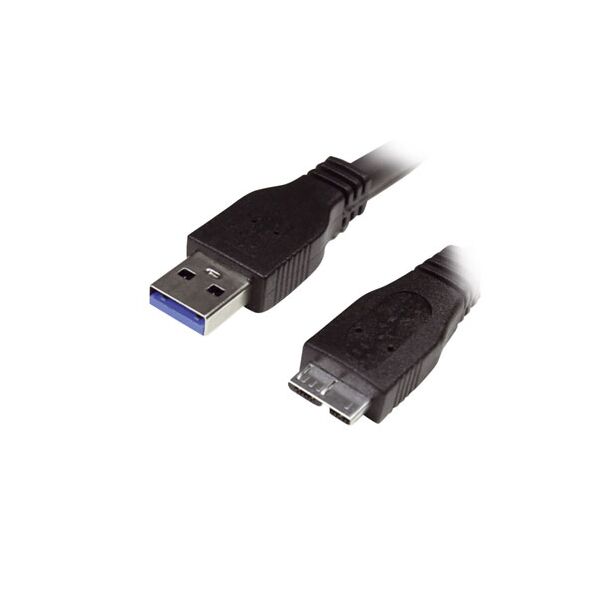 Καλώδιο MediaRange USB 3.0 A plug/Micro-USB 3.0 B plug 1.0M Black (MRCS153) έως 12 άτοκες Δόσεις