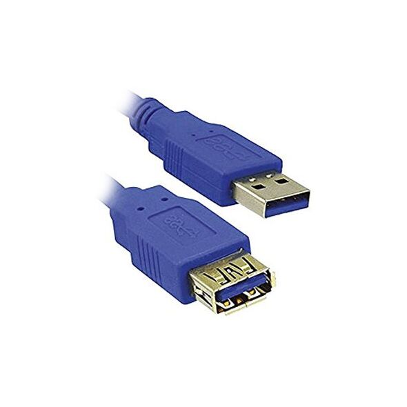 Καλώδιο MediaRange USB 3.0 Extension AM/AF 1.8M Blue (MRCS151) έως 12 άτοκες Δόσεις