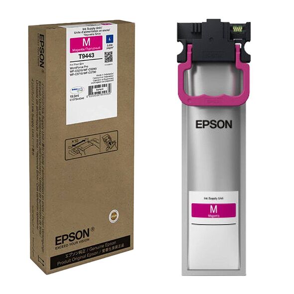 Epson Μελάνι Inkjet T9443 Magenta (C13T944340) (EPST944340) έως 12 άτοκες Δόσεις