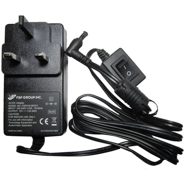 AC ADAPTER FSP 12V/1.5A - FSP018-DEFE1 3.251.021 έως 12 άτοκες Δόσεις