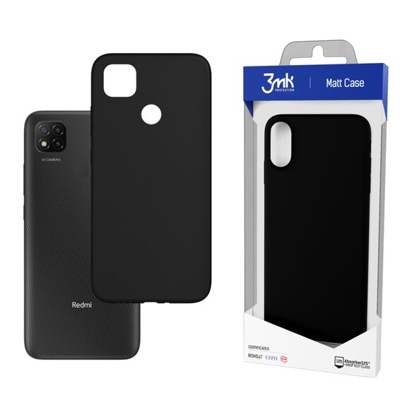 Xiaomi Redmi 9C - 3mk Matt Case black 0.603.326 έως 12 άτοκες Δόσεις