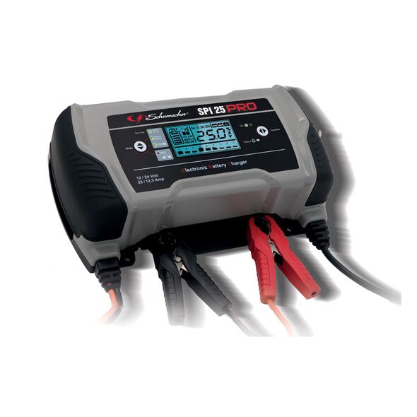 SCHUMACHER SPI PRO25 ΦΟΡΤΙΣΤΗΣ ΜΠΑΤΑΡΙΩΝ 12V-25A/24V-12,5A 60148 έως 12 άτοκες δόσεις