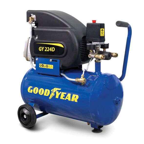 GY 224D ΑΕΡΟΣΥΜΠΙΕΣΤΗΣ 24LT/2HP ΜΟΝΟΜΠΛΟΚ 608001 έως 12 άτοκες δόσεις